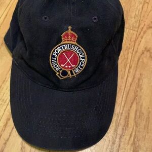 Vardon Royal Portrush Golf Club Hat Strap Back.